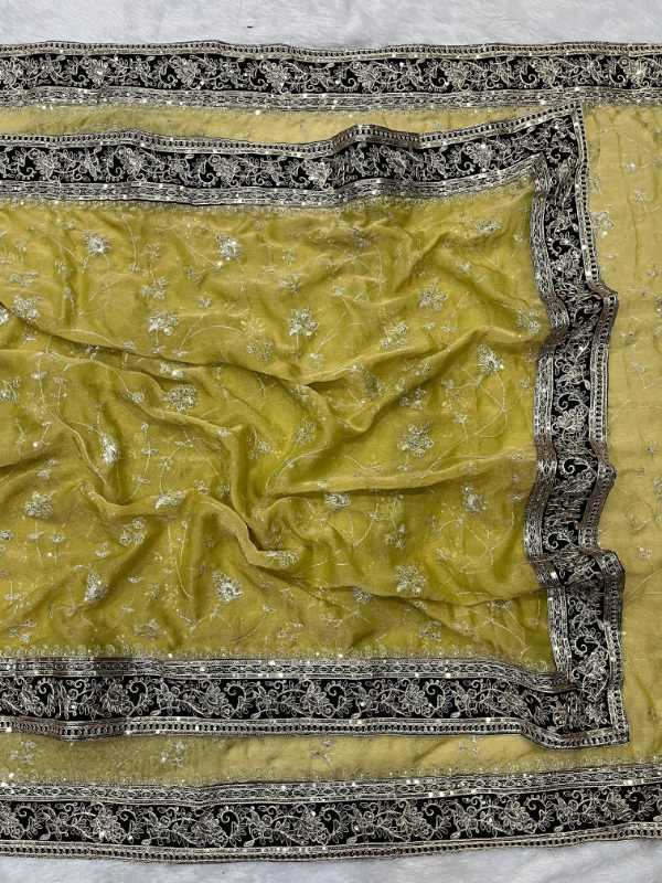 Soft Silk Sequence Saree