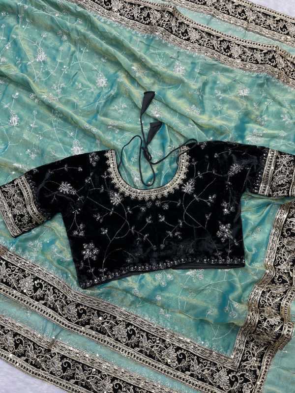 Soft Silk Sequence Saree
