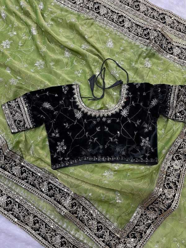 Soft Silk Sequence Saree