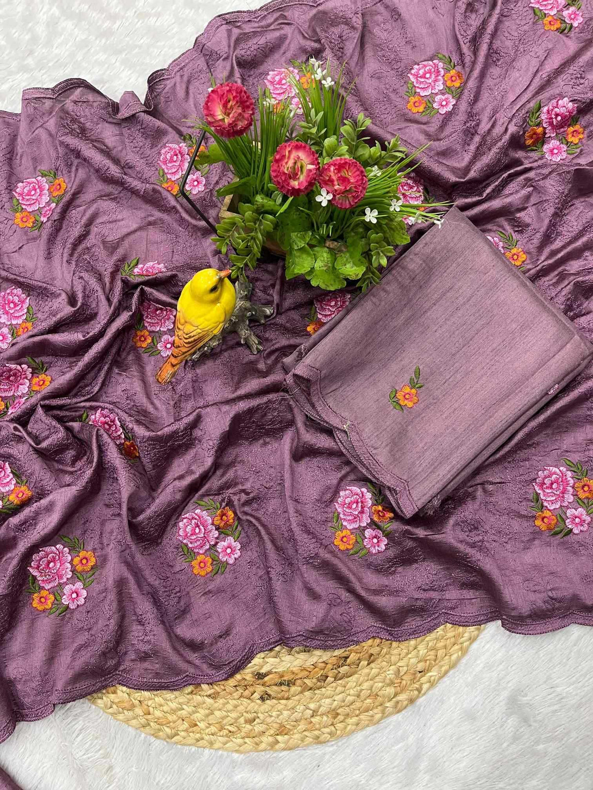 Silk Tussar Saree