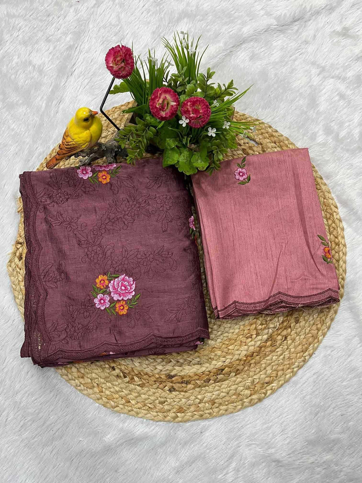 Silk Tussar Saree