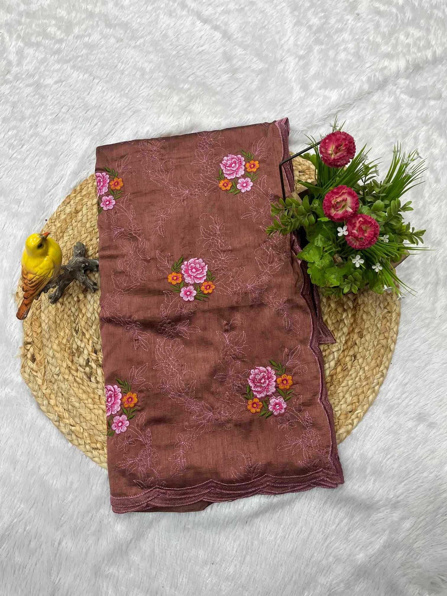Silk Tussar Saree