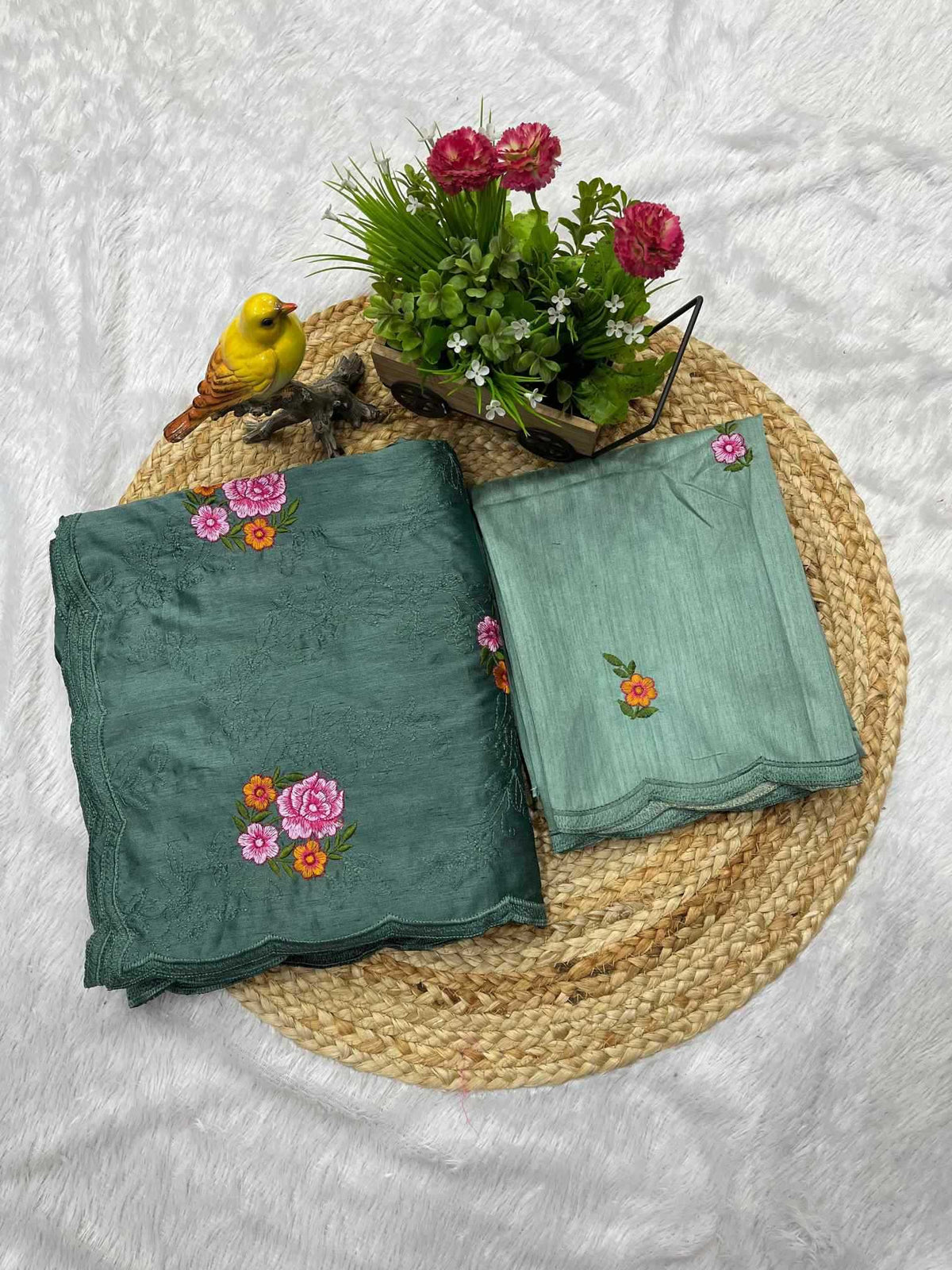 Silk Tussar Saree