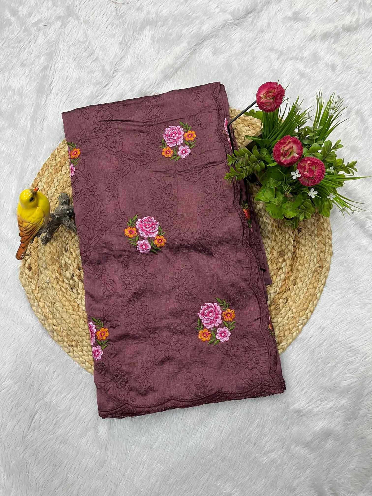 Silk Tussar Saree