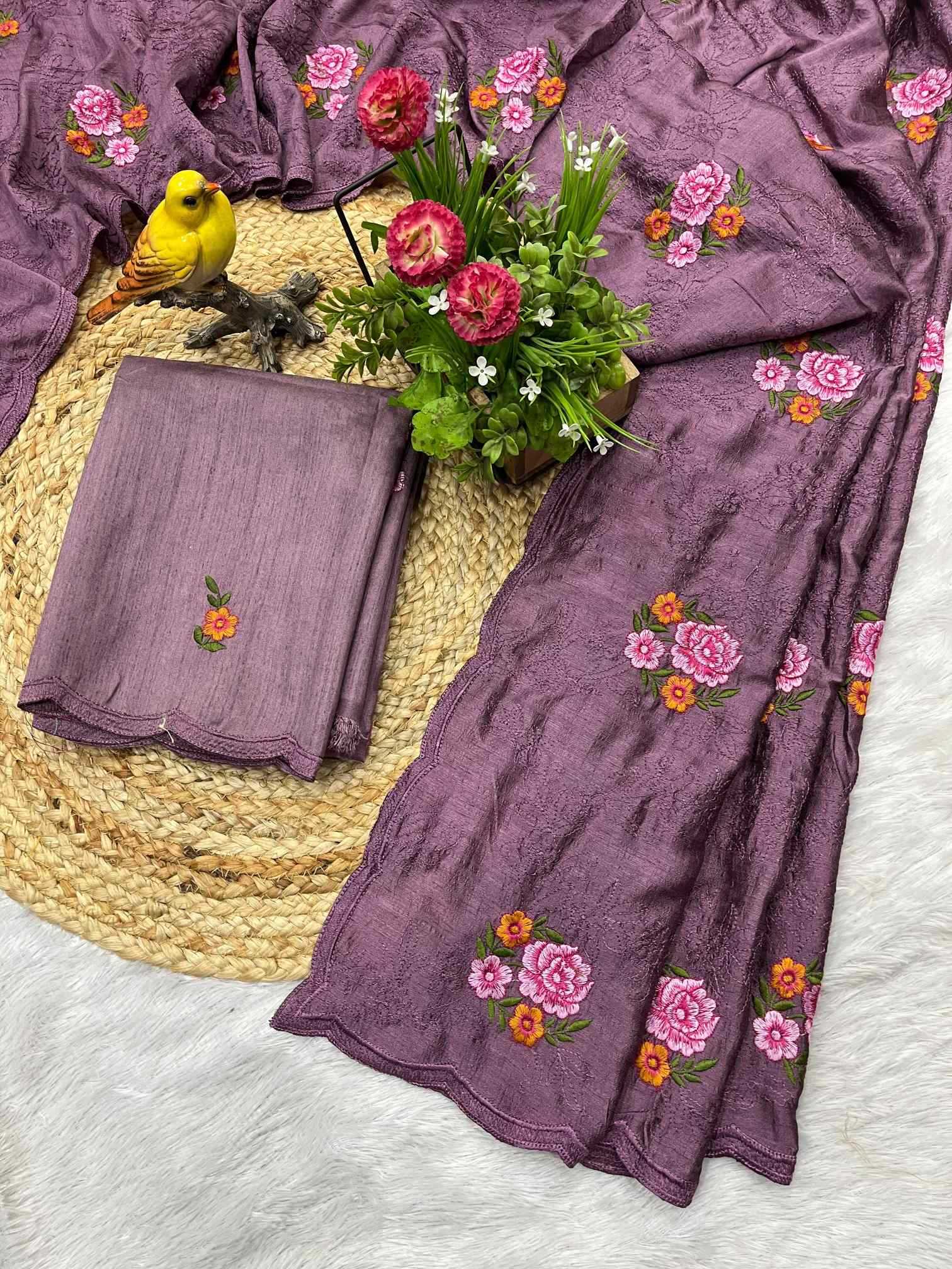 Silk Tussar Saree