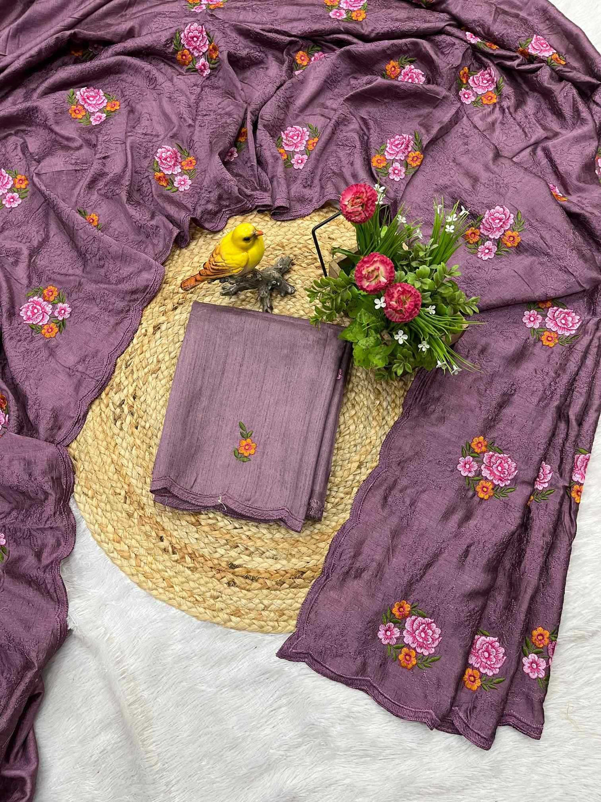 Silk Tussar Saree