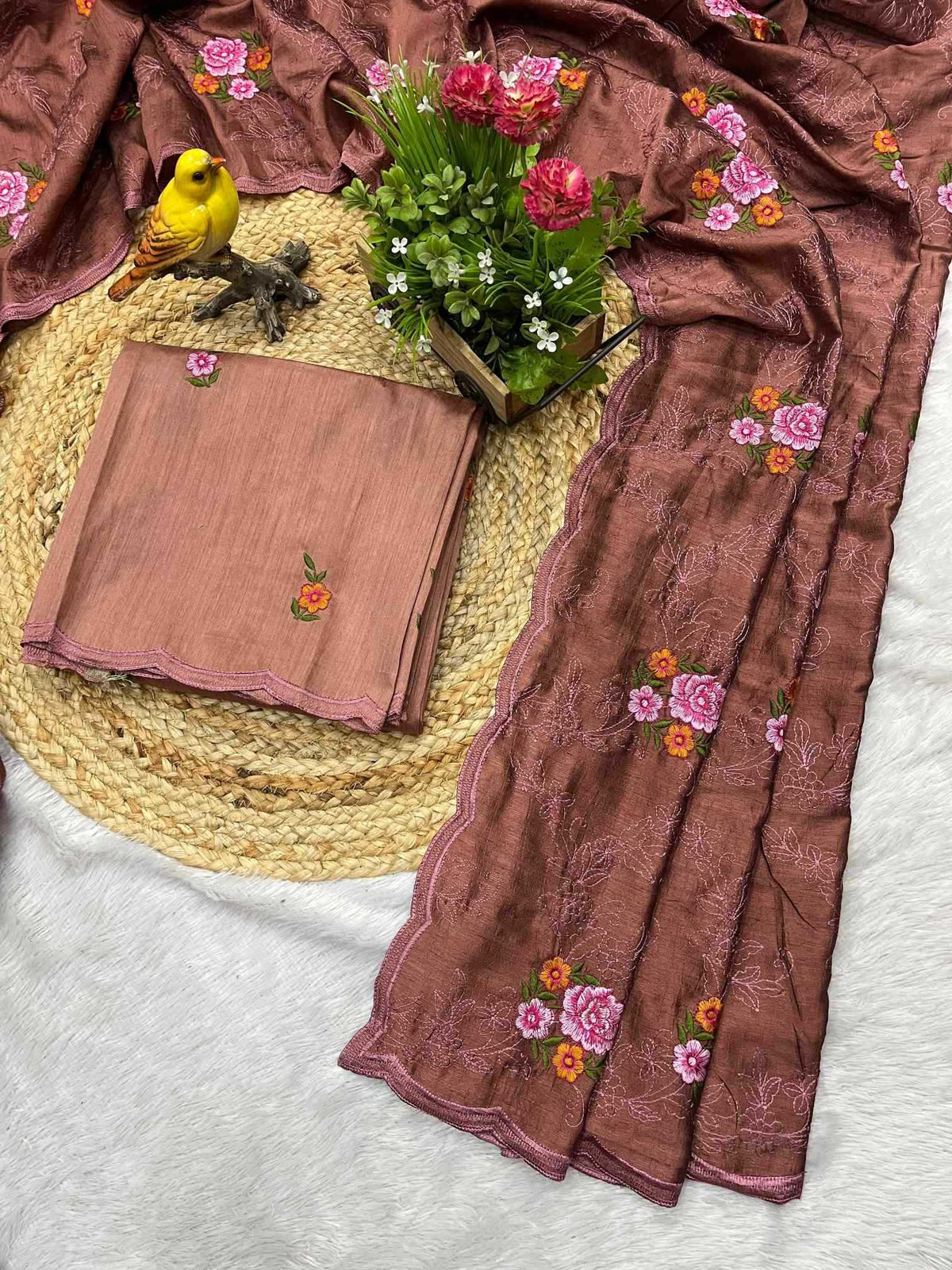 Silk Tussar Saree