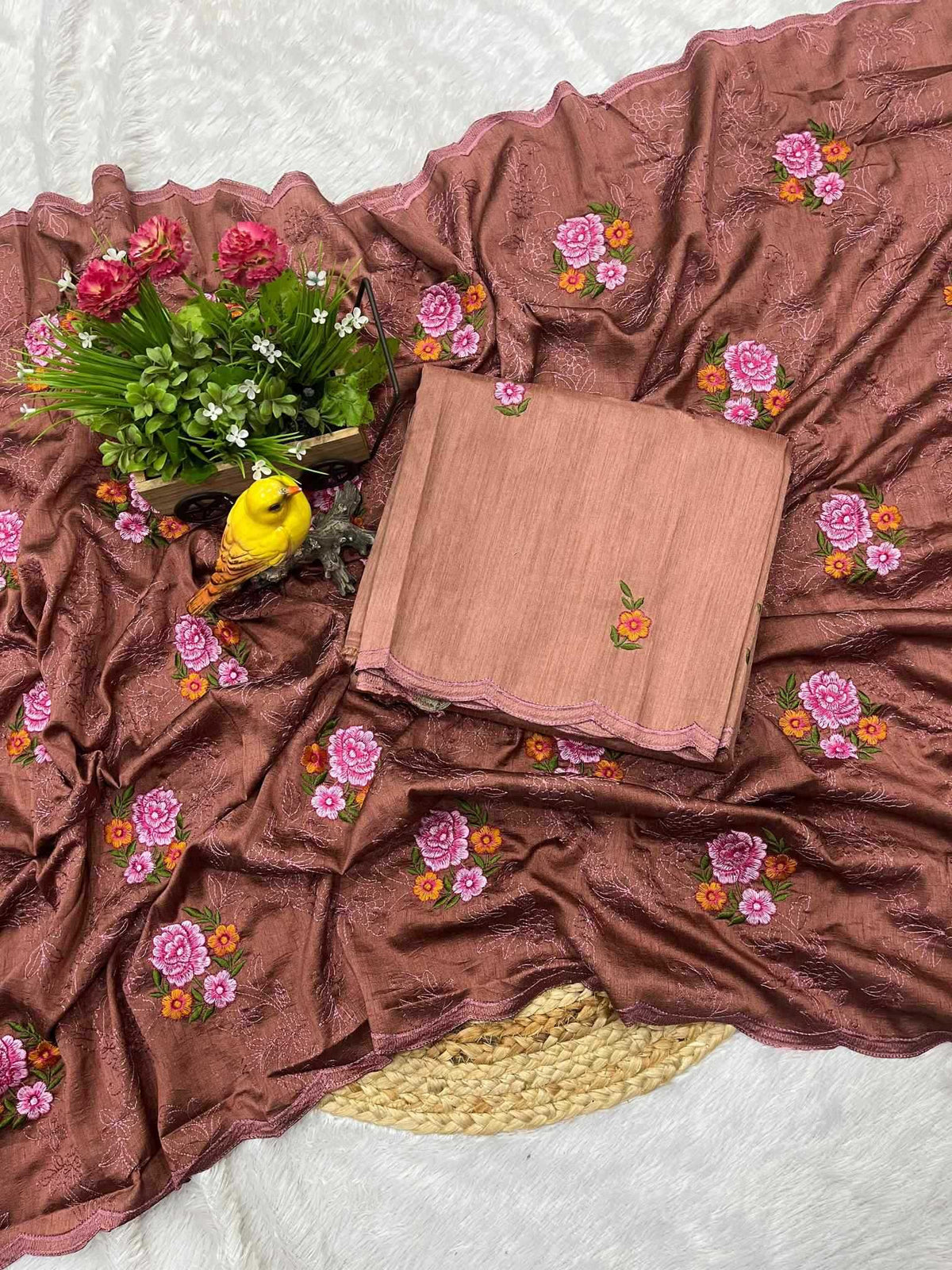 Silk Tussar Saree