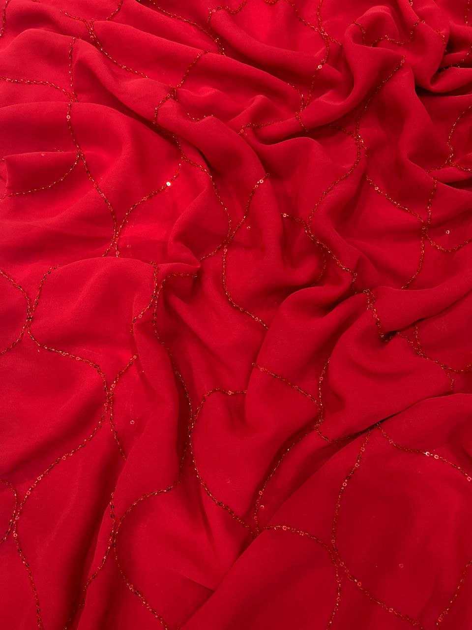 Faux Georgette Saree