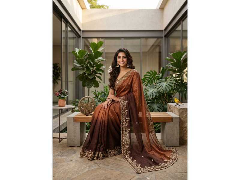 Chiffon Soft Silk Saree