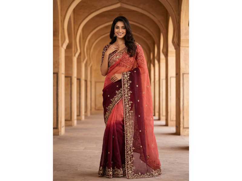 Chiffon Soft Silk Saree