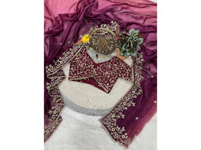 Chiffon Soft Silk Saree