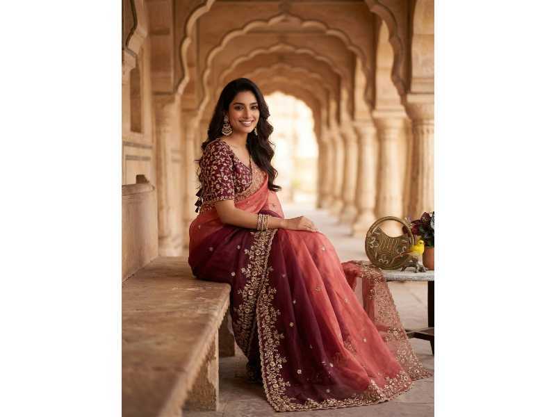 Chiffon Soft Silk Saree