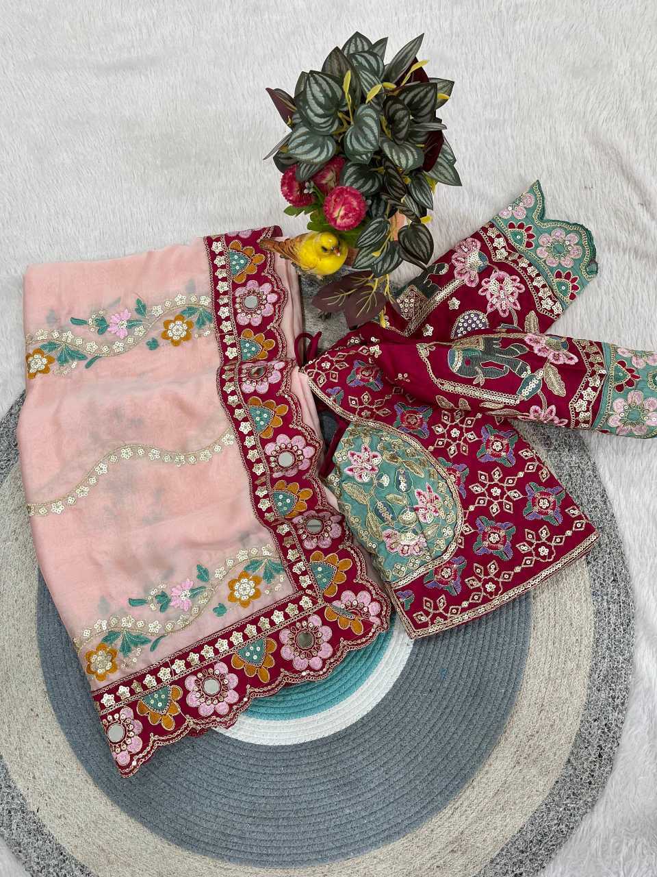 Rangoli Silk Soft Saree
