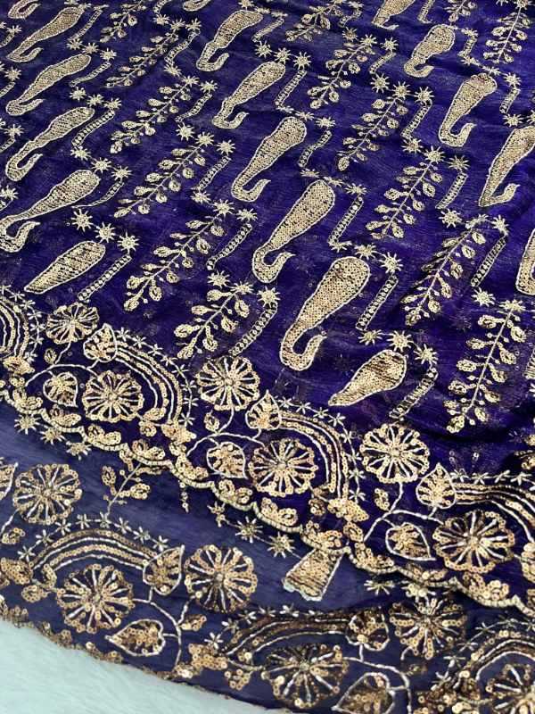 Satin Silk Designer Saree