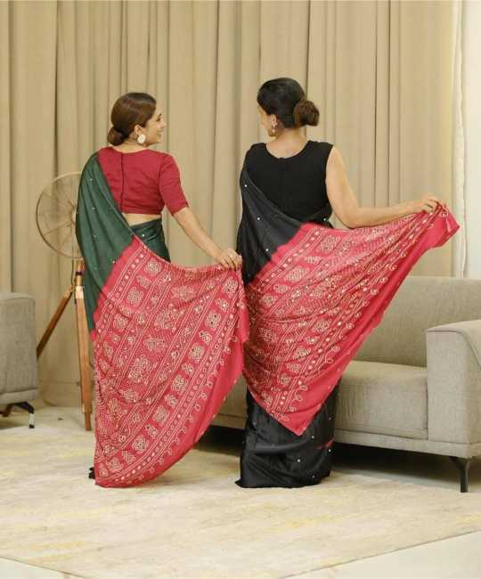 Gajji Silk Modal Saree