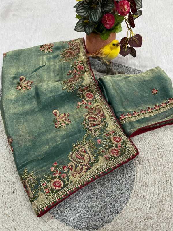 Hashika Satin Silk Designer Saree