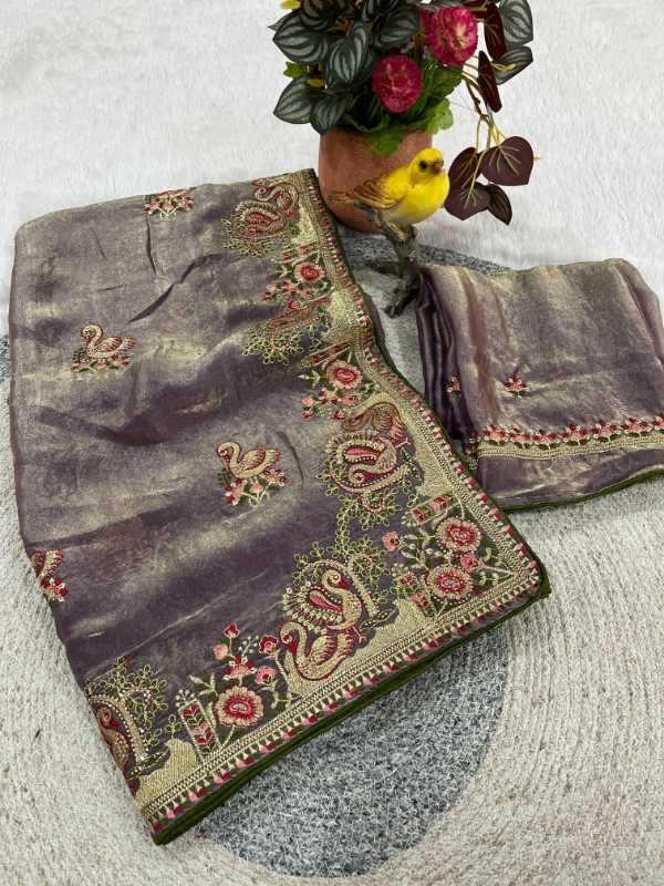 Hashika Satin Silk Designer Saree