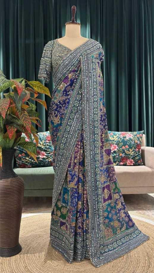 Chinon Soft Silk Saree