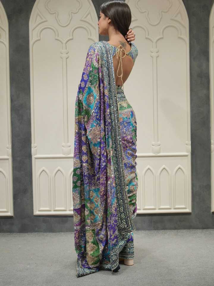 Chinon Soft Silk Saree