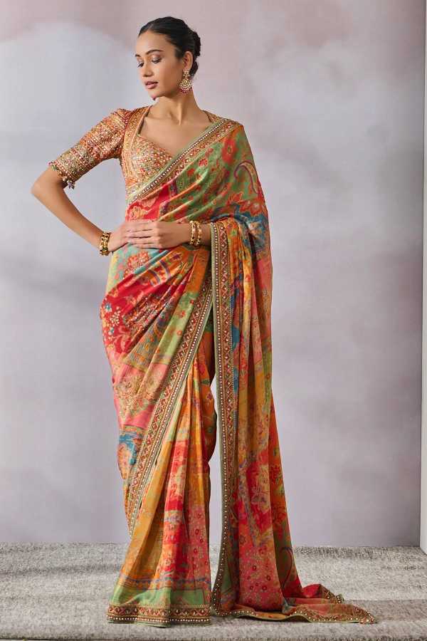 Chinon Soft Silk Saree