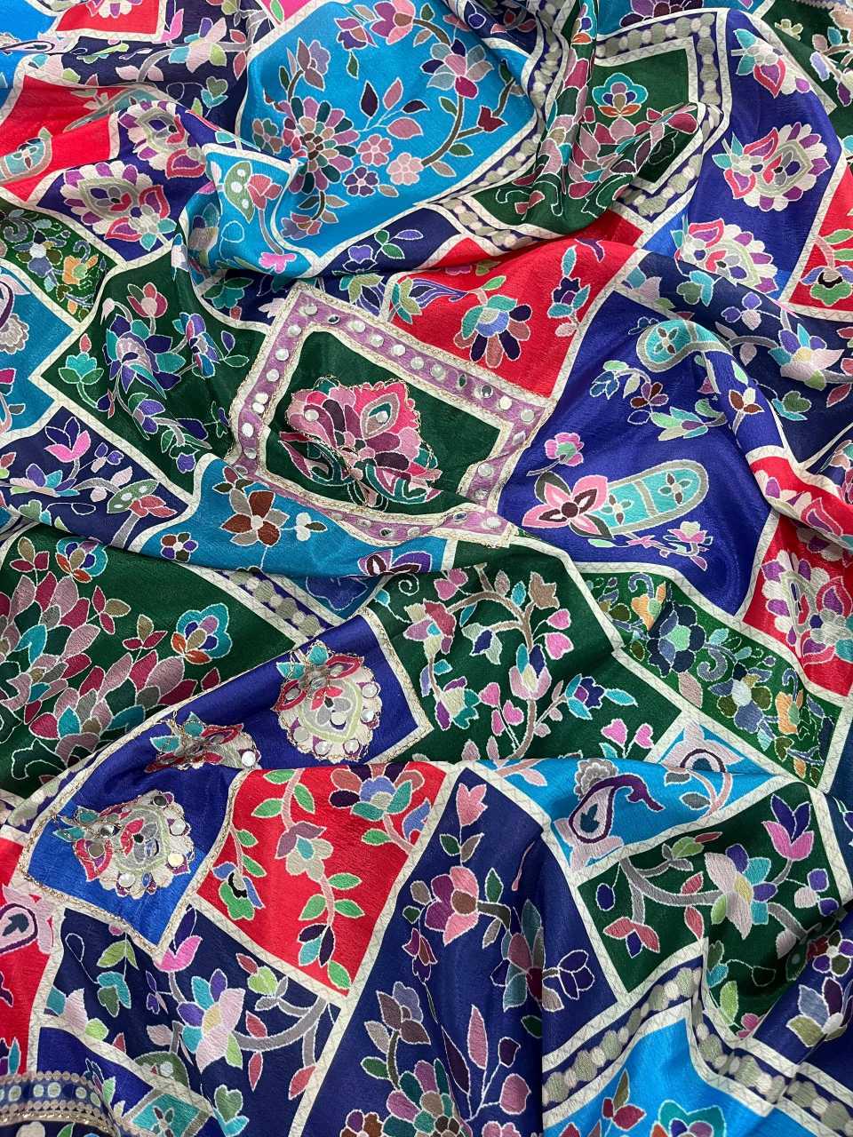Chinon Soft Silk Saree