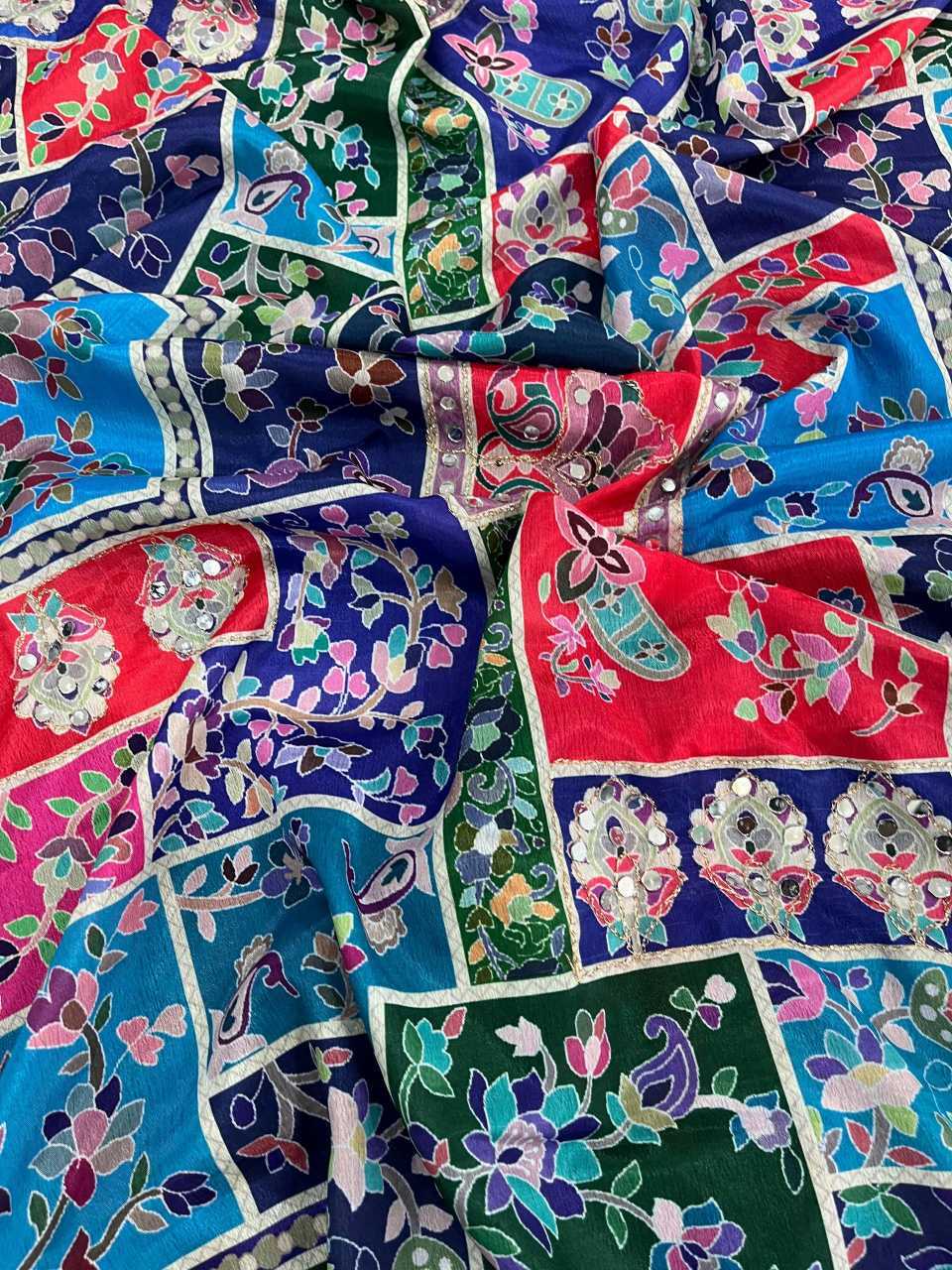 Chinon Soft Silk Saree