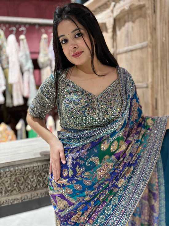 Chinon Soft Silk Saree