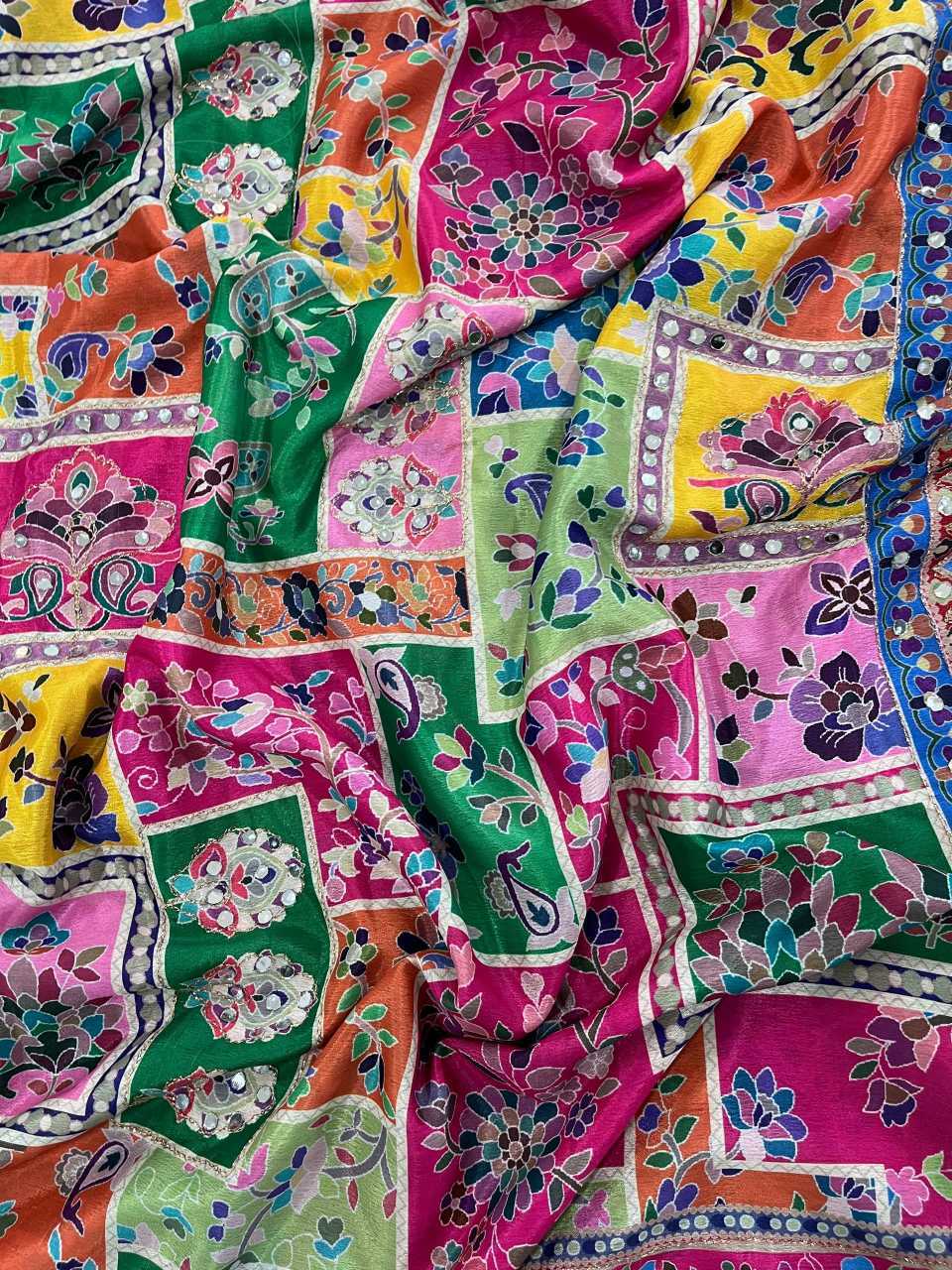 Chinon Soft Silk Saree