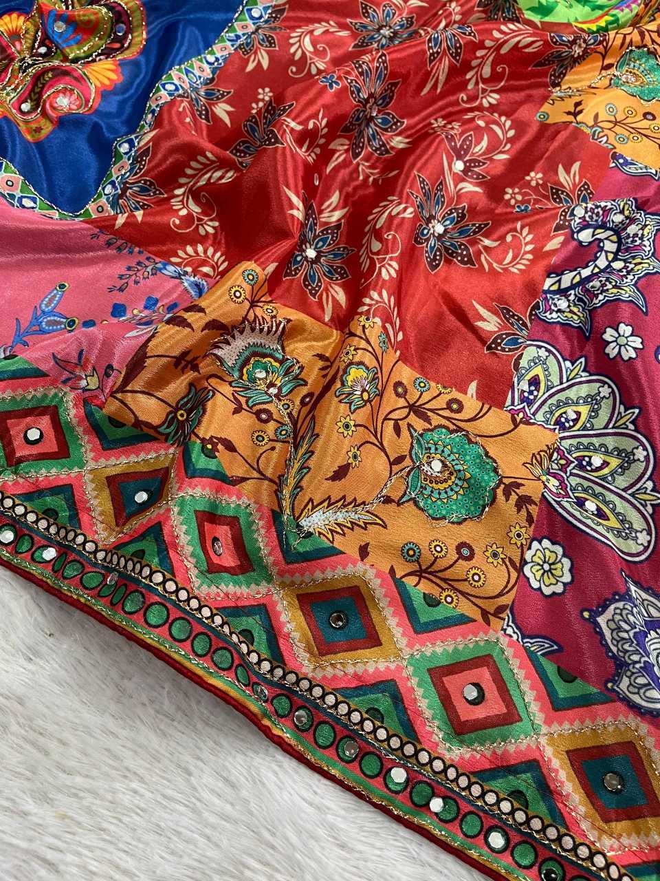 Chinon Soft Silk Saree