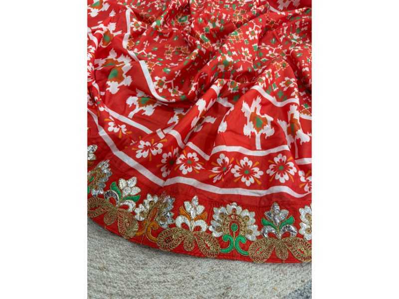 Vichitra Silk Patola Saree