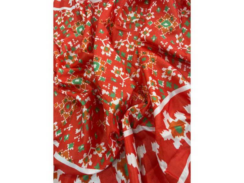 Vichitra Silk Patola Saree