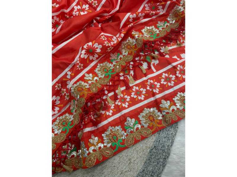 Vichitra Silk Patola Saree