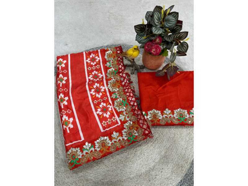 Vichitra Silk Patola Saree