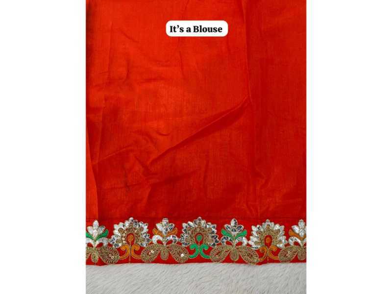 Vichitra Silk Patola Saree