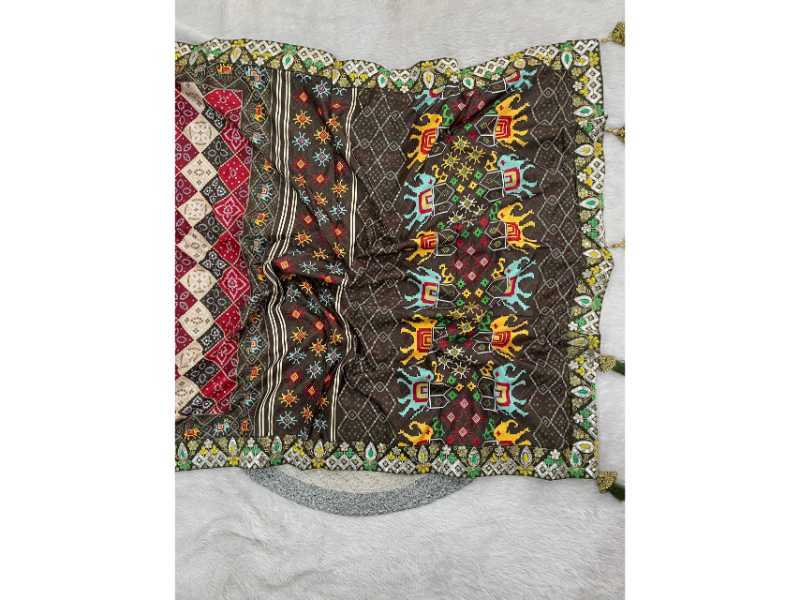 Vichitra Silk Patola Saree