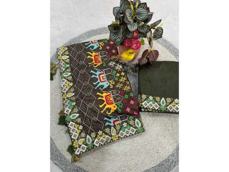 Vichitra Silk Patola Saree