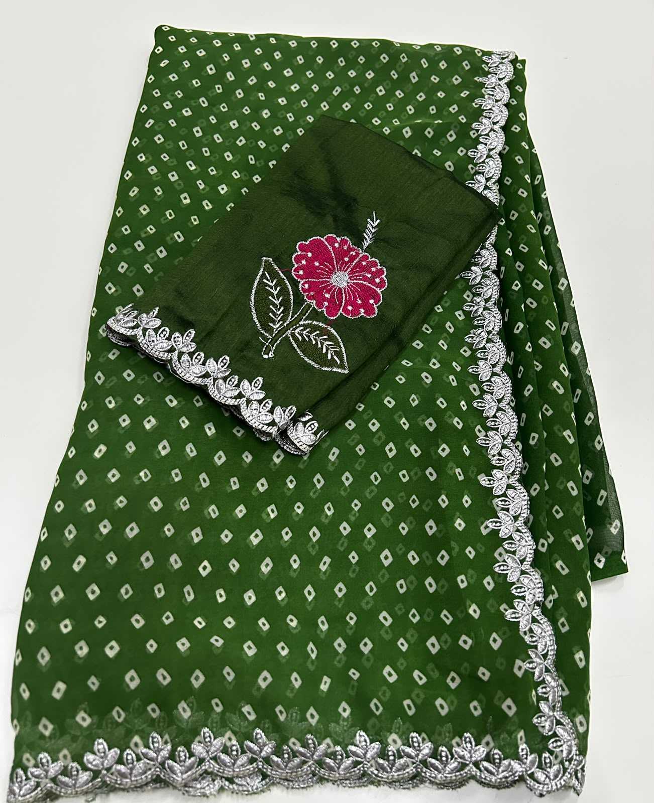 Georgette Printed Saree