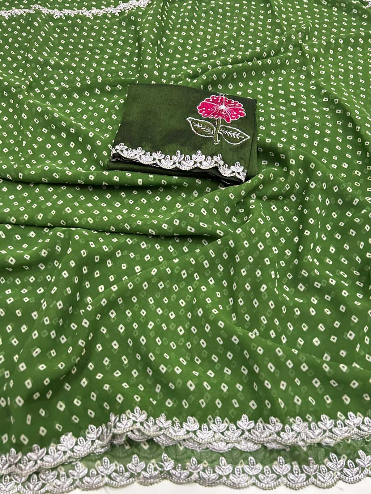 Georgette Printed Saree