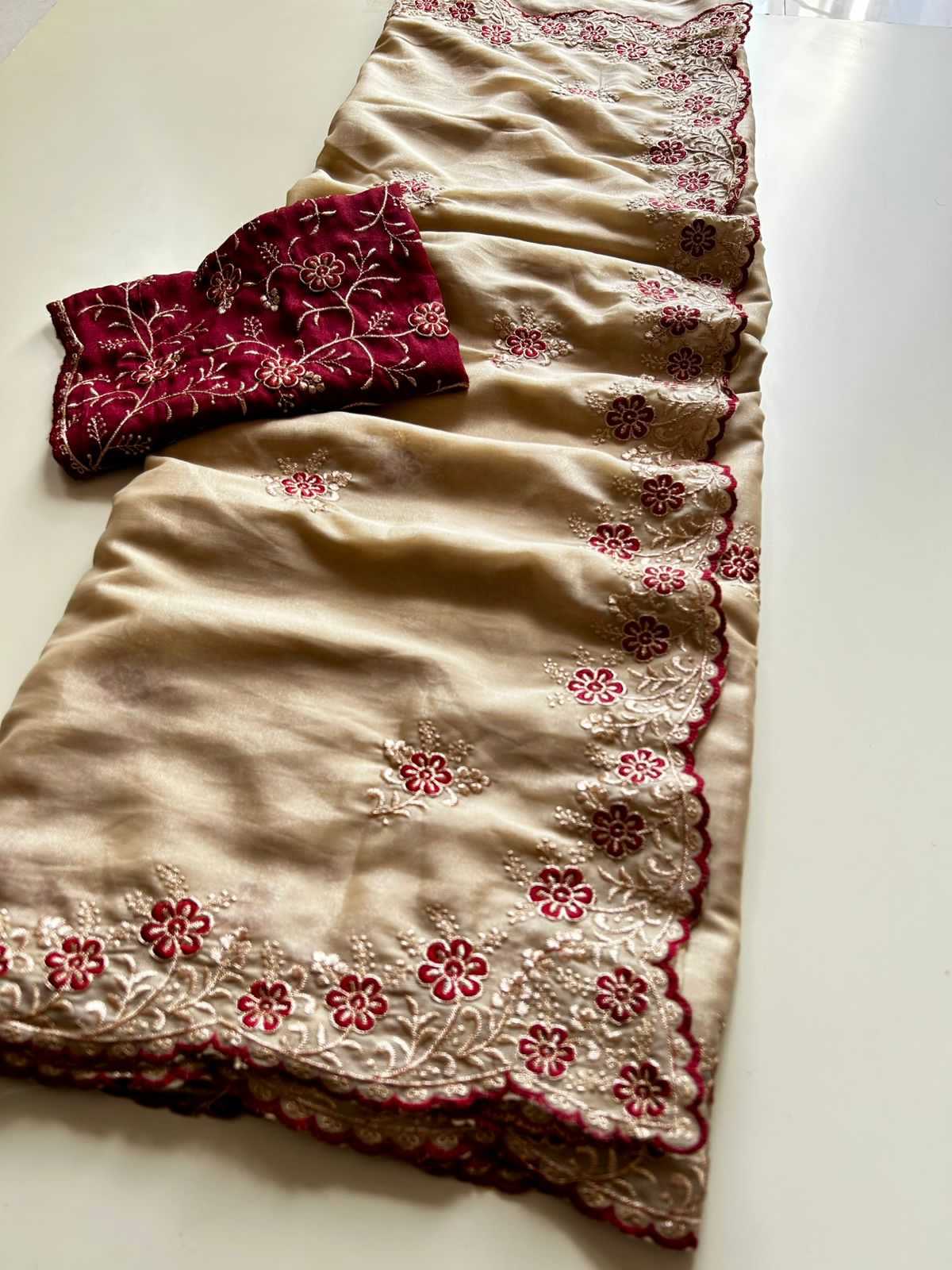 Silk Party Wear Saree