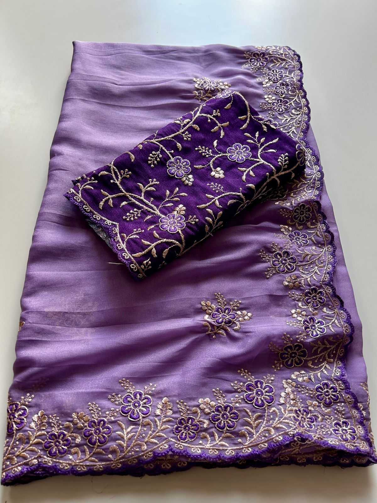 Silk Party Wear Saree