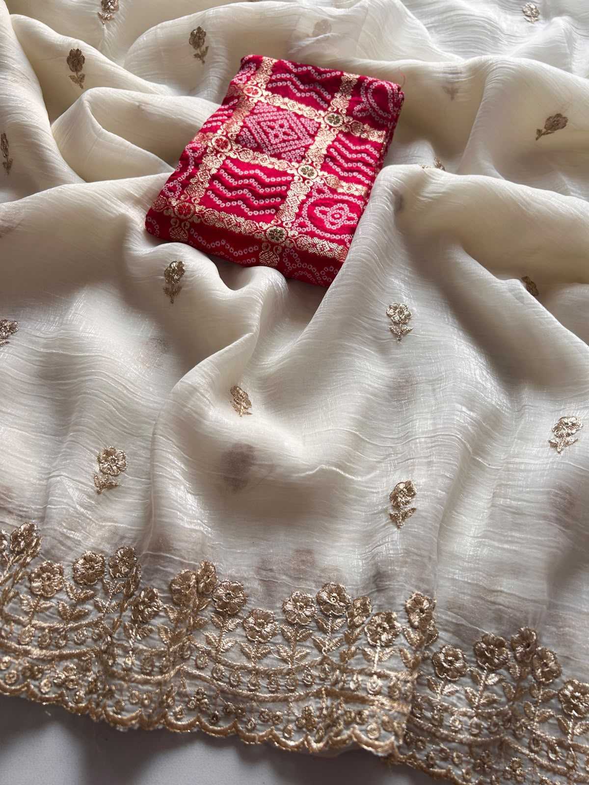 Crush Silk Traditional Saree