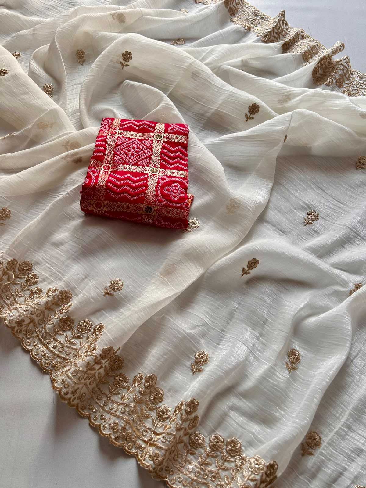 Crush Silk Traditional Saree