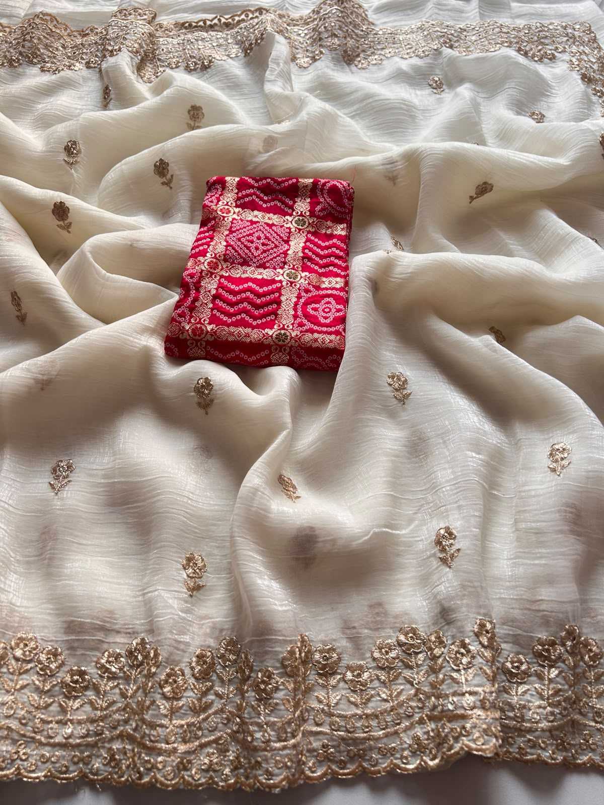 Crush Silk Traditional Saree