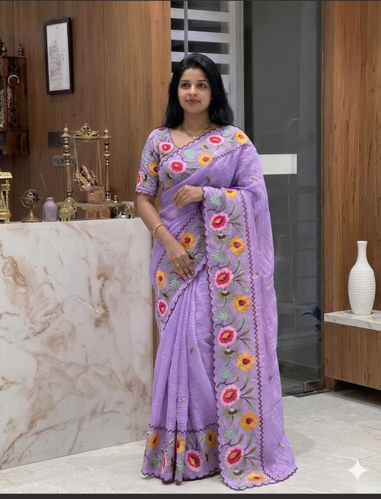 Organza Saree