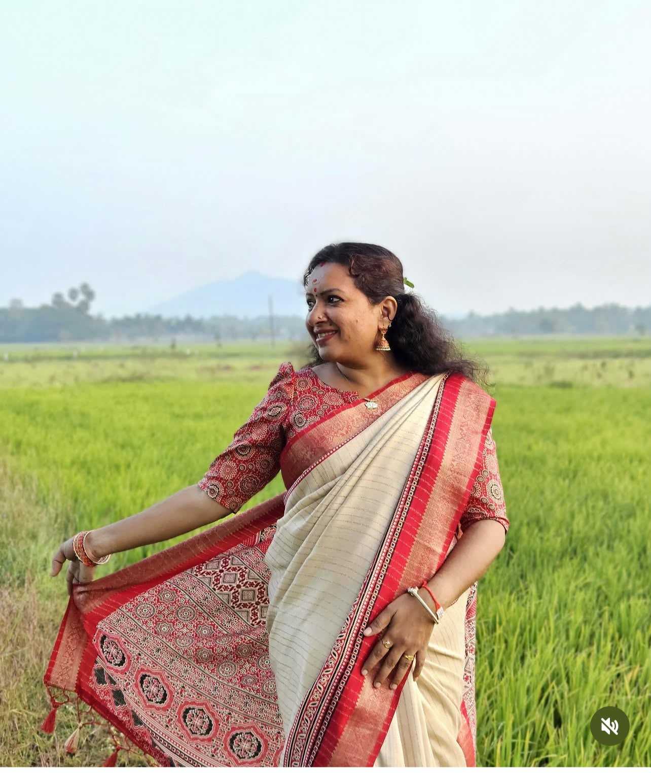 Soft Dola Designer Saree
