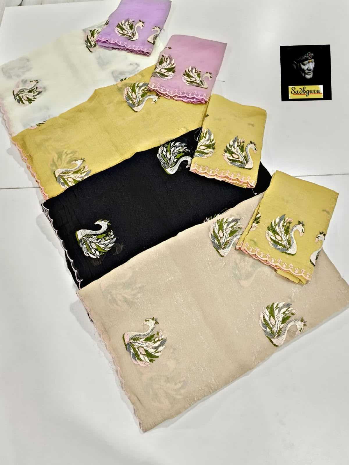 Tussar Silk Designer Saree
