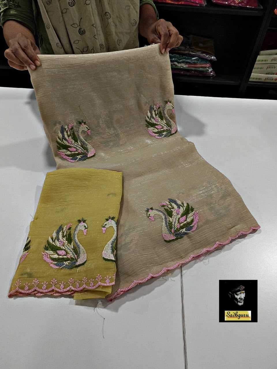 Tussar Silk Designer Saree