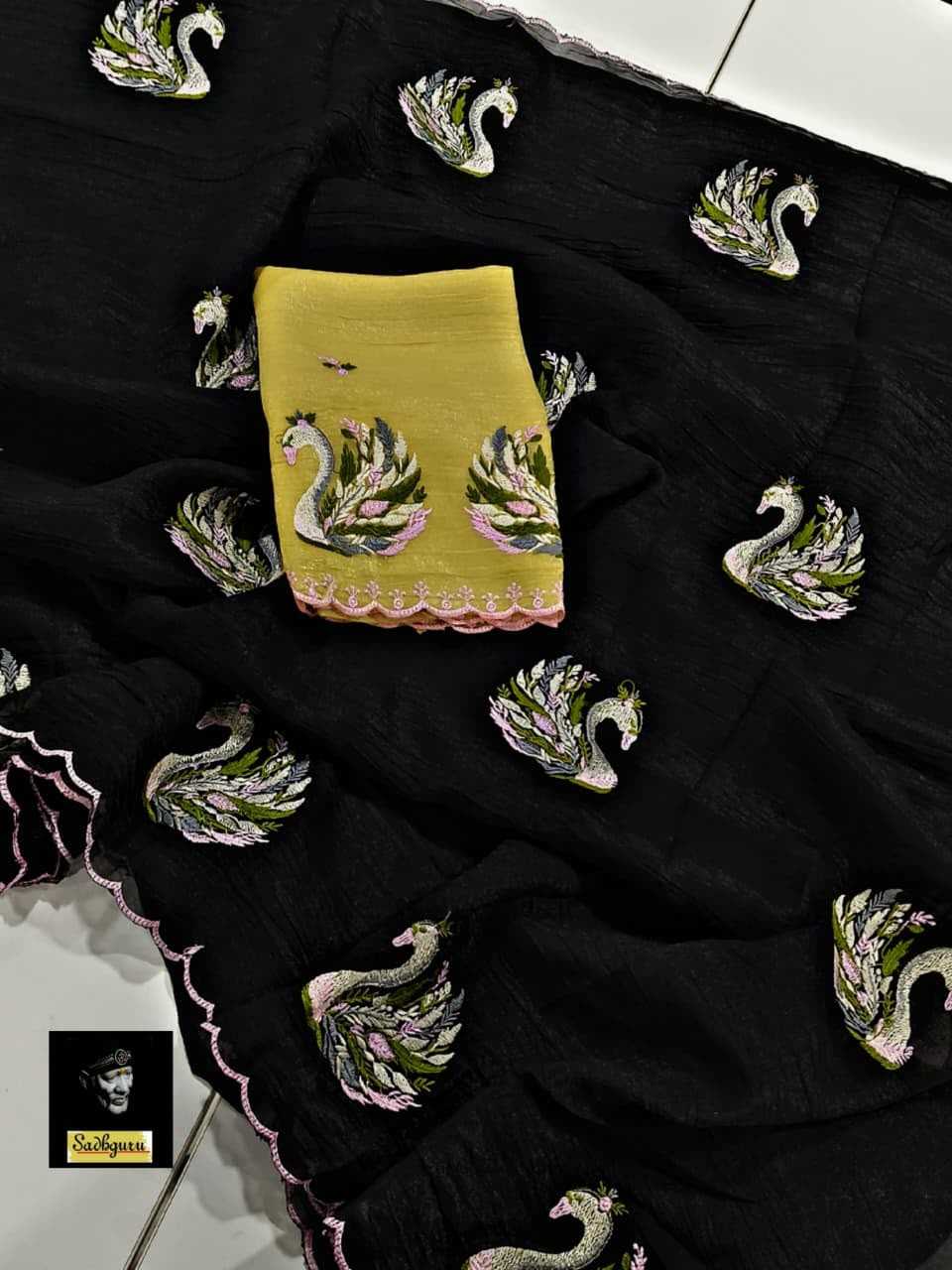 Tussar Silk Designer Saree