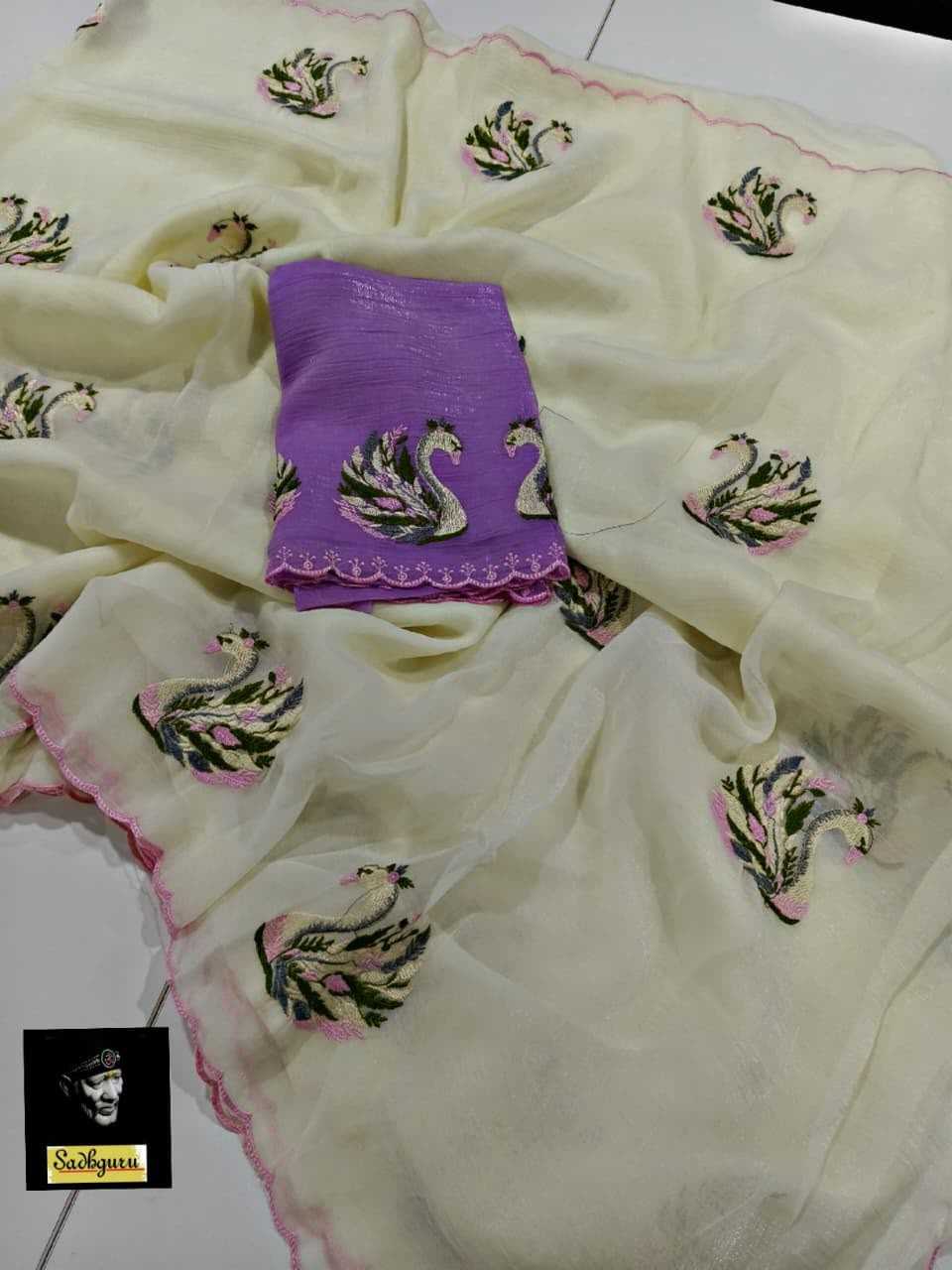 Tussar Silk Designer Saree